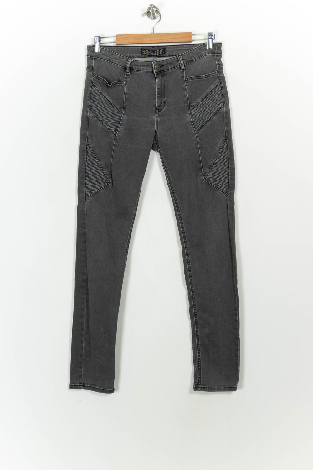 Jean Gris - Taille XL/42 de la marque IKKS | PARAD78437 - Vendu par Paradigme - Image 2