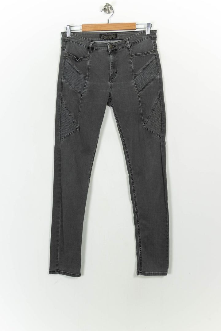 Jean Gris - Taille XL/42 de la marque IKKS | PARAD78437 - Vendu par Paradigme - Image 2