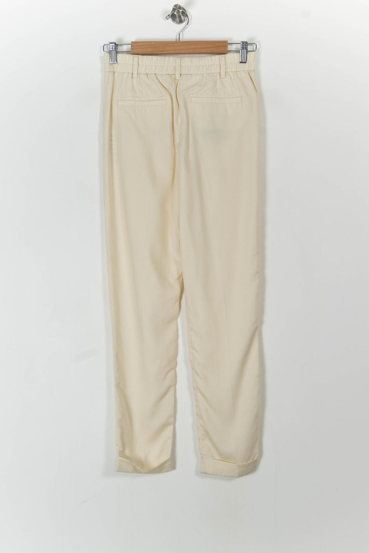 Pantalon Chino Beige - Taille S/36 de la marque Maison 123 | PARAD78455 - Vendu par Paradigme - Image 4