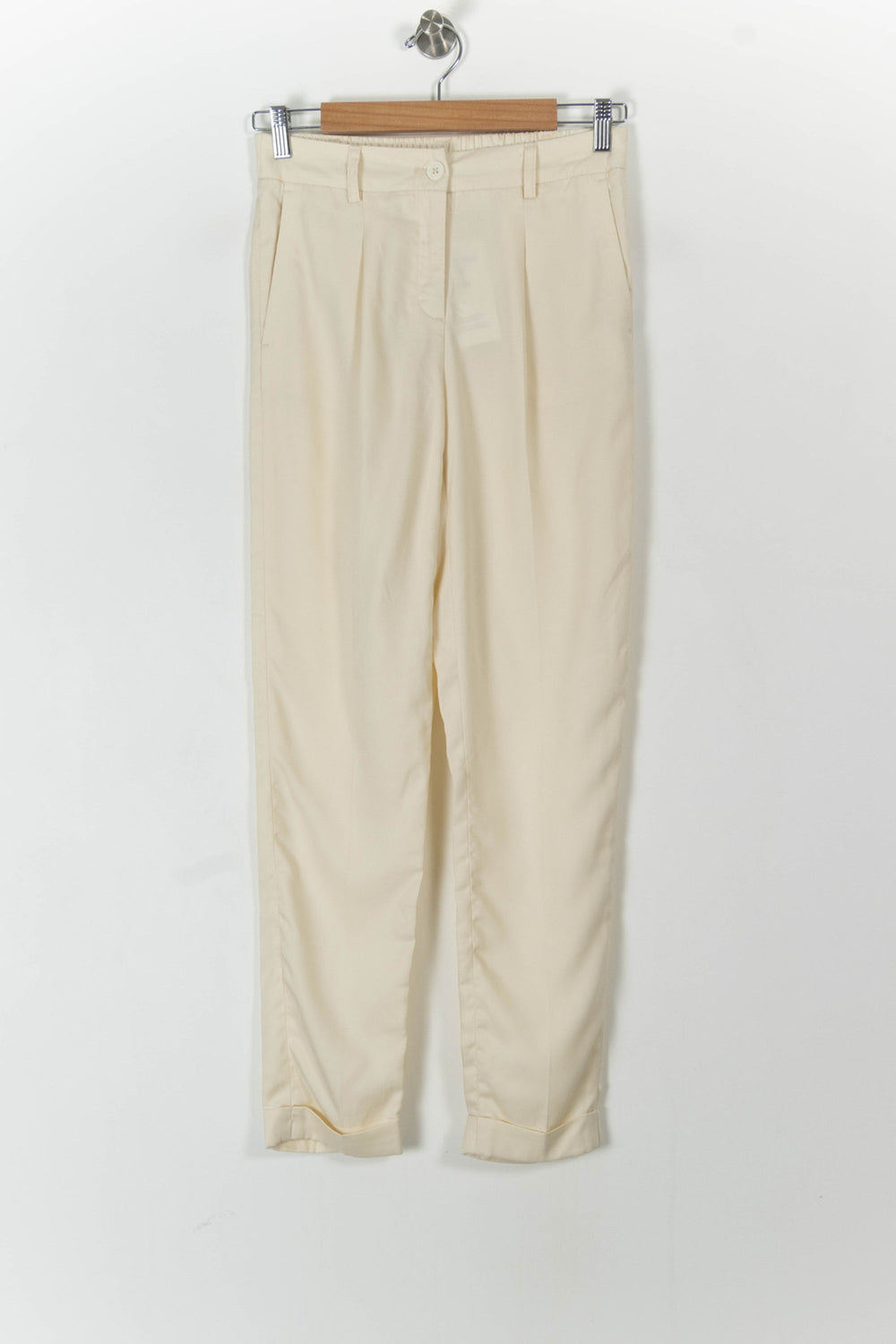 Pantalon Chino Beige - Taille S/36 de la marque Maison 123 | PARAD78455 - Vendu par Paradigme - Image 2
