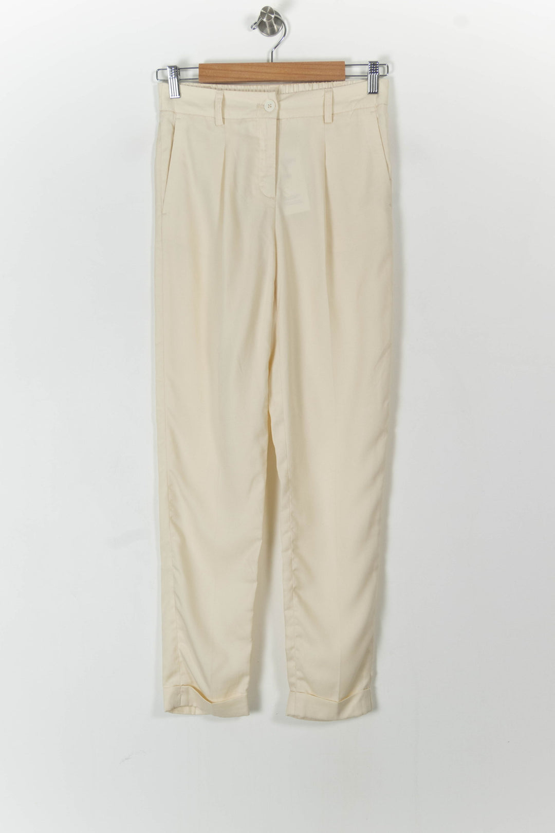 Pantalon Chino Beige - Taille S/36 de la marque Maison 123 | PARAD78455 - Vendu par Paradigme - Image 2