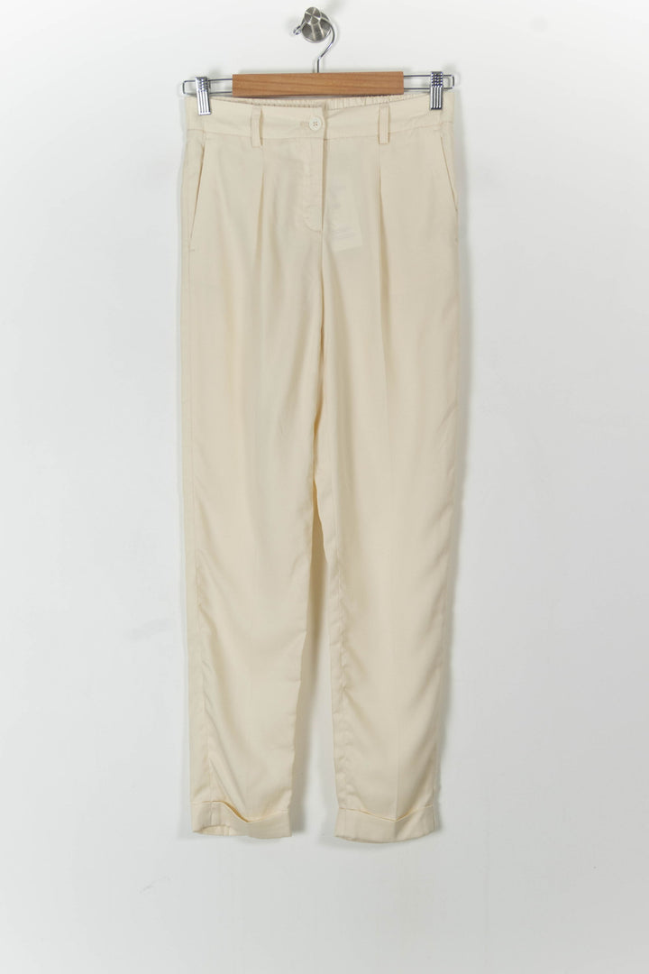 Pantalon Chino Beige - Taille S/36 de la marque Maison 123 | PARAD78455 - Vendu par Paradigme - Image 2