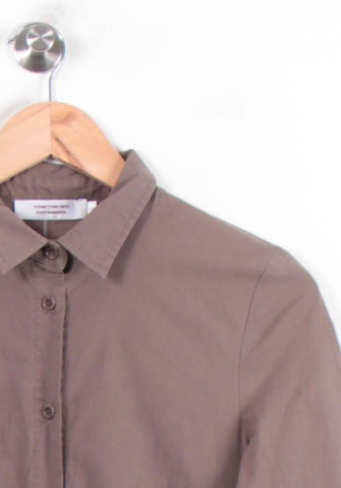 Robe Chemise Marron - Taille M/38 de la marque Comptoir des Cotonniers | PARAD78457 - Vendu par Paradigme - Image 3