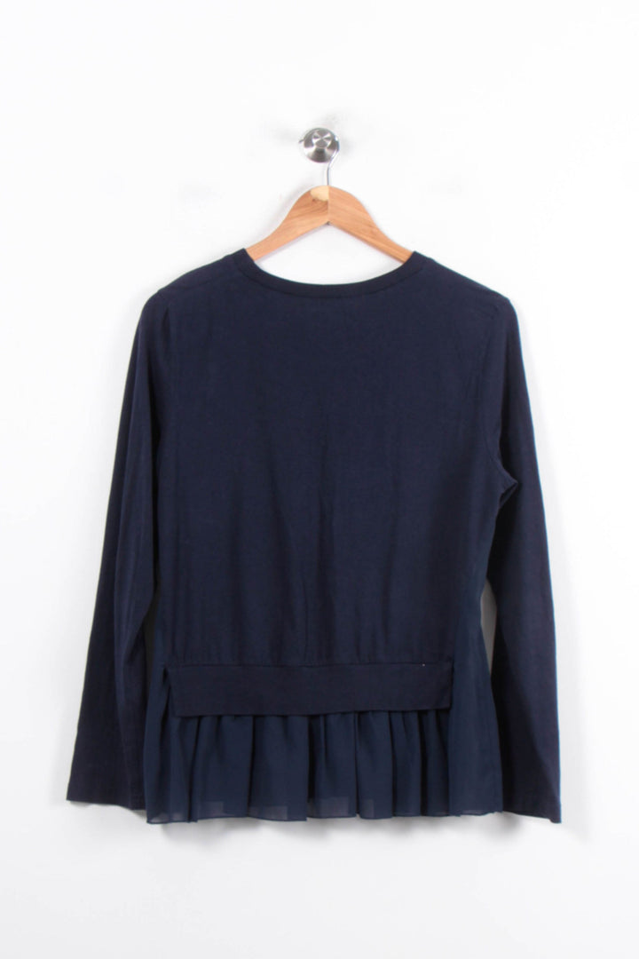 Sweat Bleu - Taille M/38 de la marque Derhy | PARAD78458 - Vendu par Paradigme - Image 4
