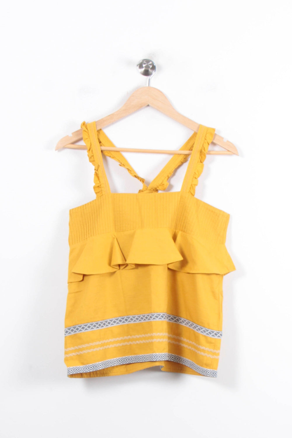 Débardeur Jaune et Blanc - Taille S/36 de la marque Karl Marc John | PARAD78460 - Vendu par Paradigme - Image 2