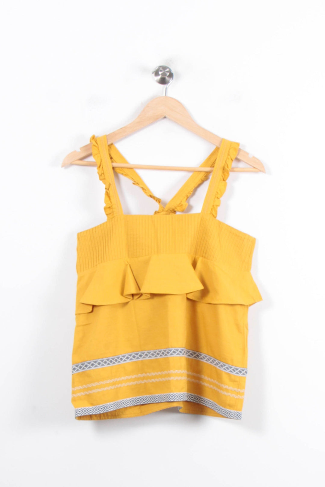Débardeur Jaune et Blanc - Taille S/36 de la marque Karl Marc John | PARAD78460 - Vendu par Paradigme - Image 2