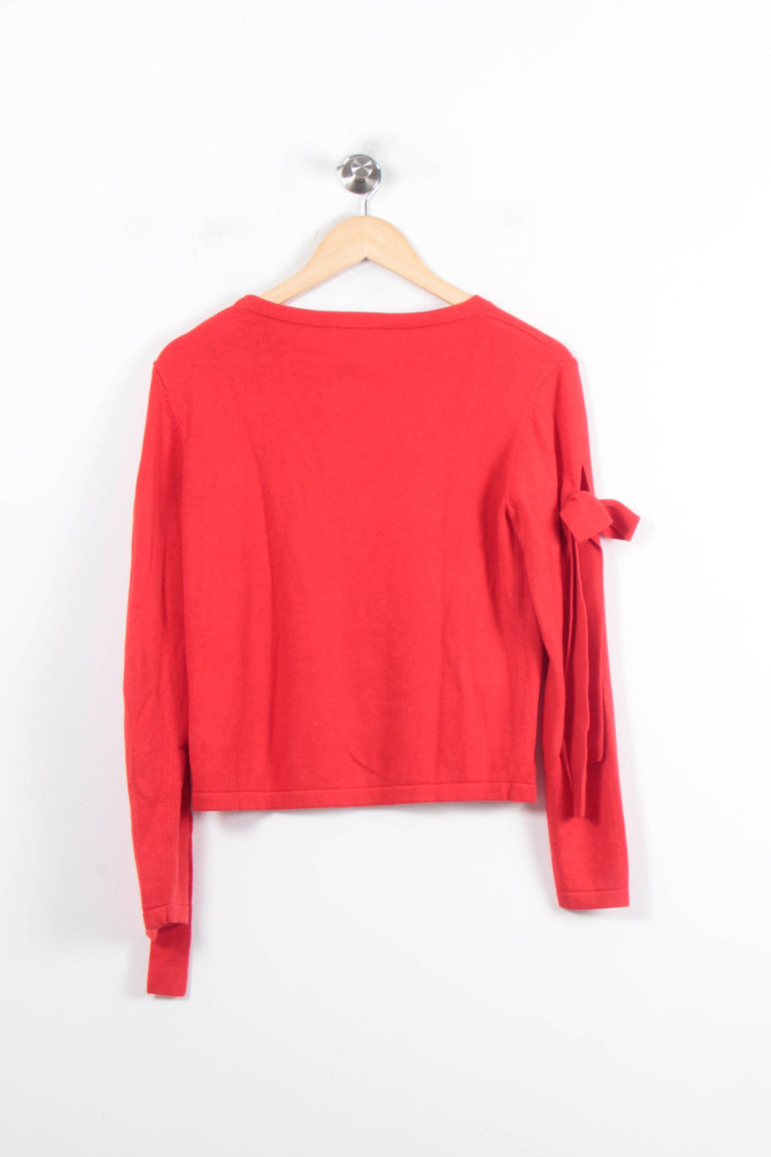 Pull Rouge - Taille S/36 de la marque Claudie Pierlot | PARAD78468 - Vendu par Paradigme - Image 4