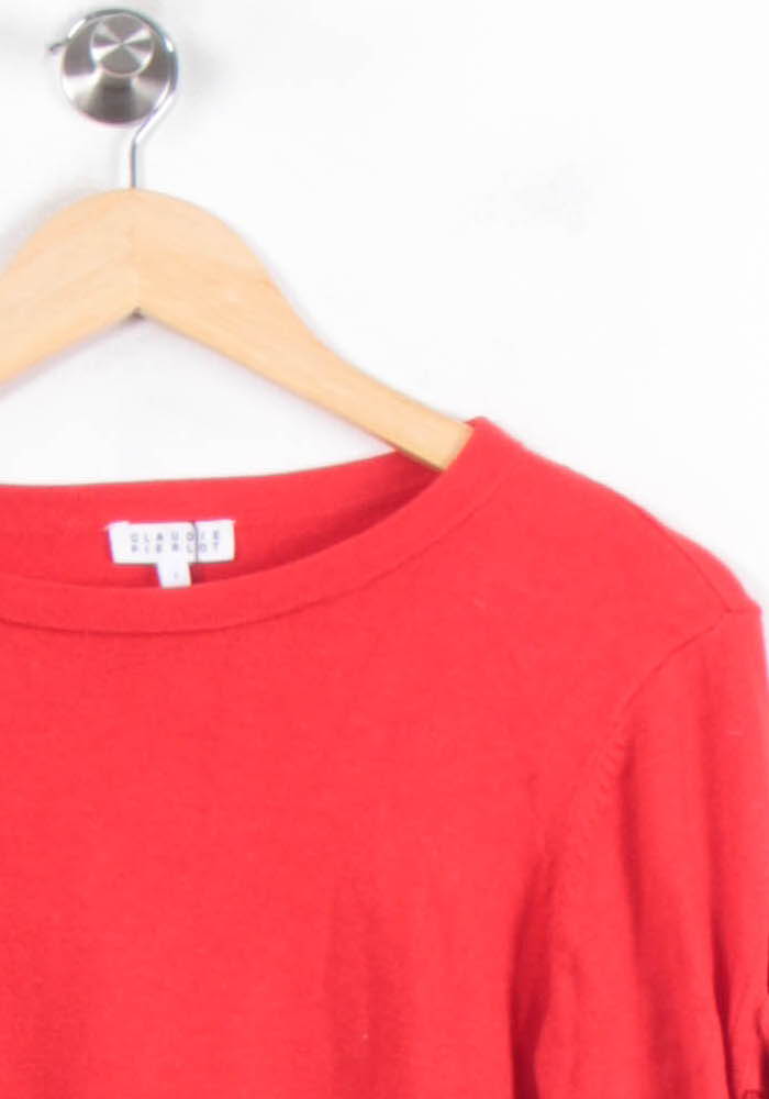 Pull Rouge - Taille S/36 de la marque Claudie Pierlot | PARAD78468 - Vendu par Paradigme - Image 3