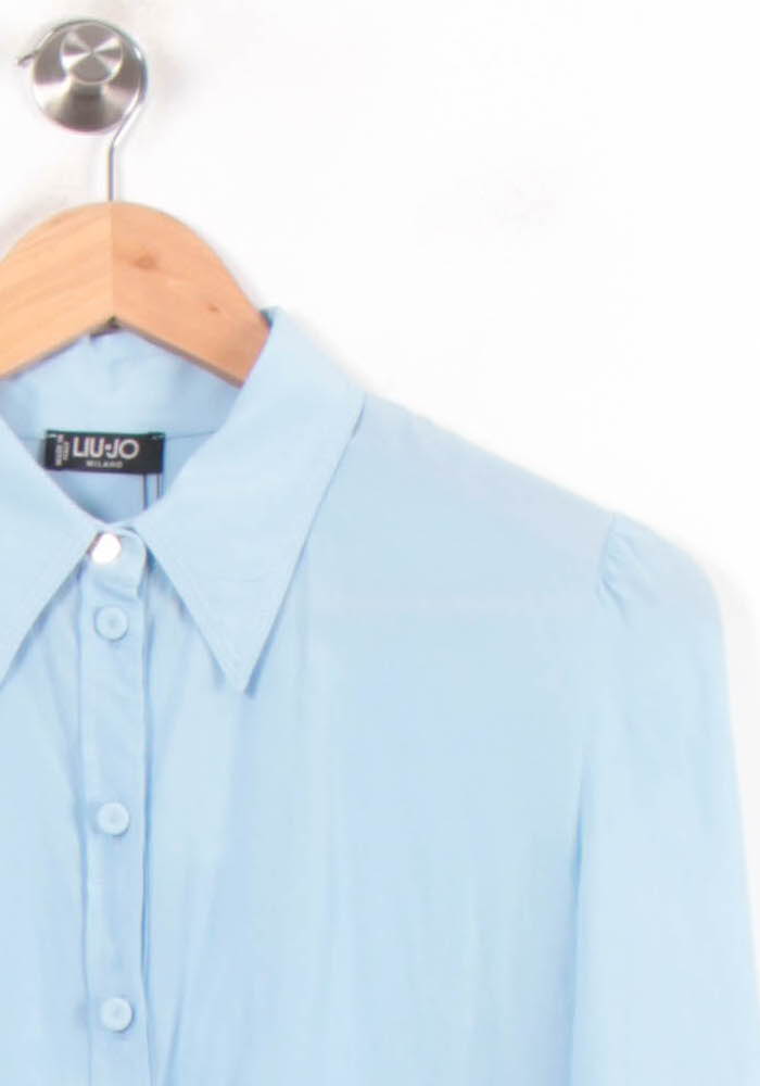 Chemise Bleue - Taille S/36 de la marque Liu Jo | PARAD78469 - Vendu par Paradigme - Image 3