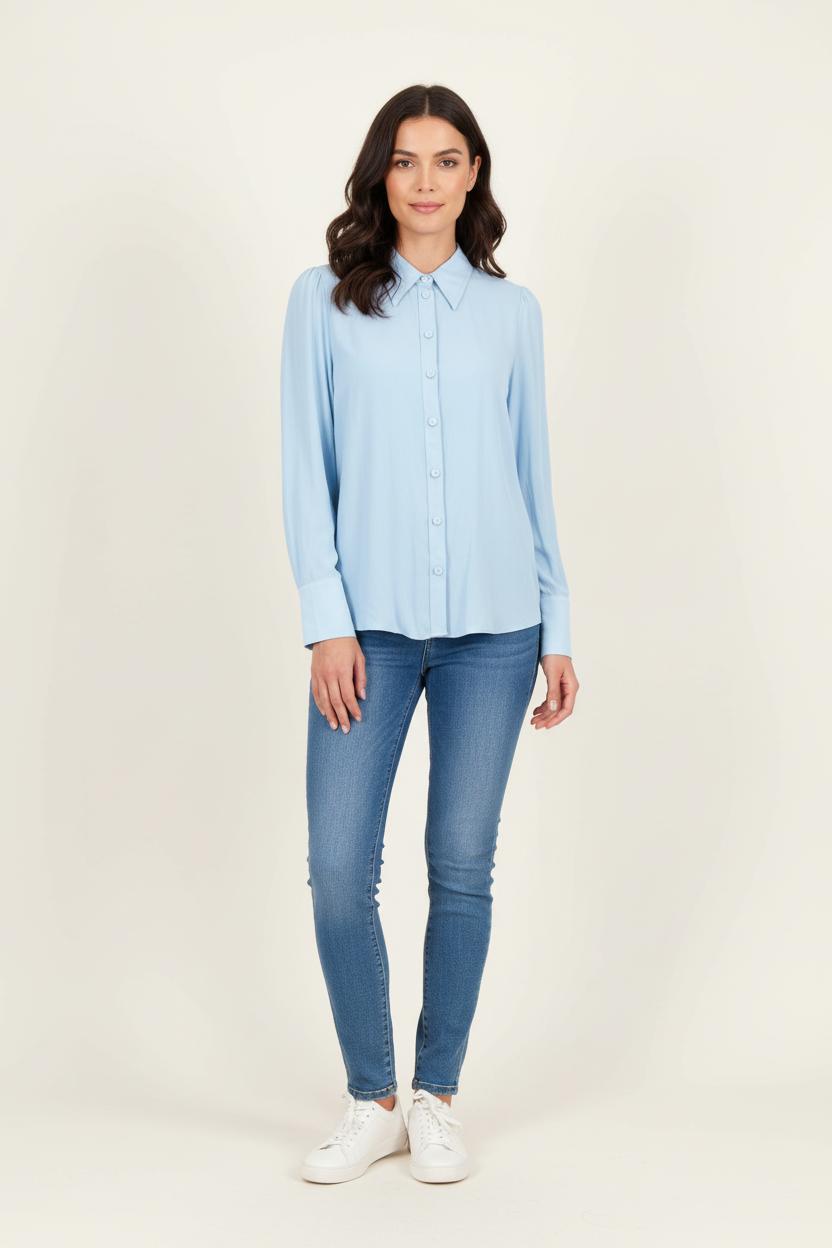 Chemise Bleue - Taille S/36 de la marque Liu Jo | PARAD78469 - Vendu par Paradigme - Image 1