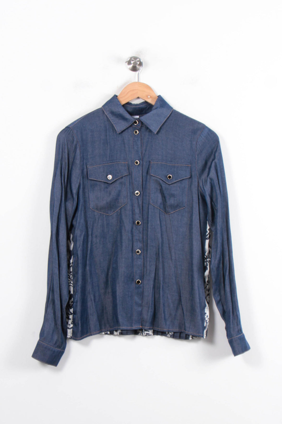 Chemise Denim Bleue - Taille XS/34 de la marque Liu Jo | PARAD78472 - Vendu par Paradigme - Image 2