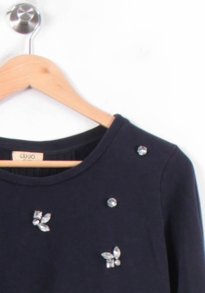 Sweatshirt Bleu - Taille S/36 de la marque Liu Jo | PARAD78474 - Vendu par Paradigme - Image 3
