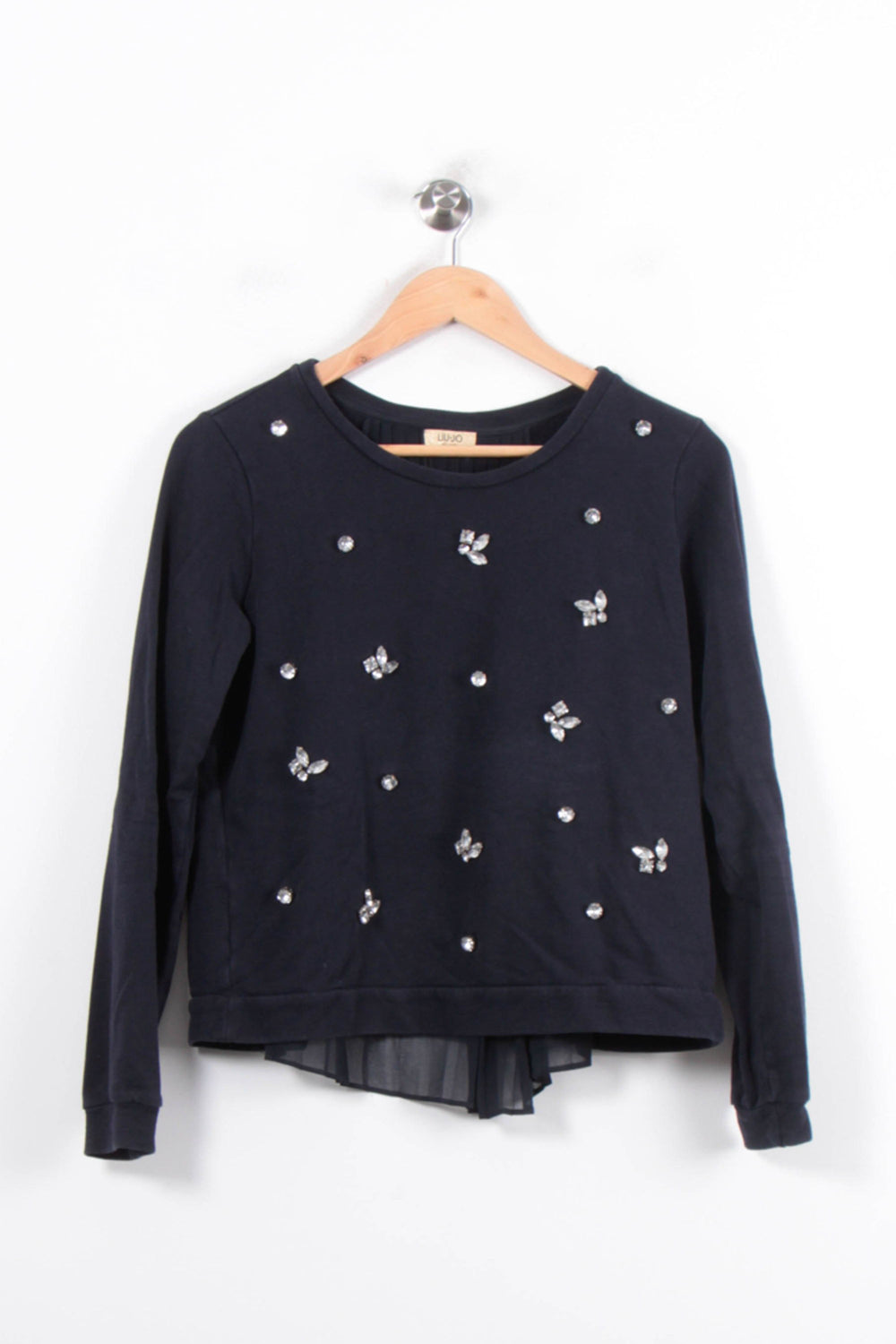 Sweatshirt Bleu - Taille S/36 de la marque Liu Jo | PARAD78474 - Vendu par Paradigme - Image 2