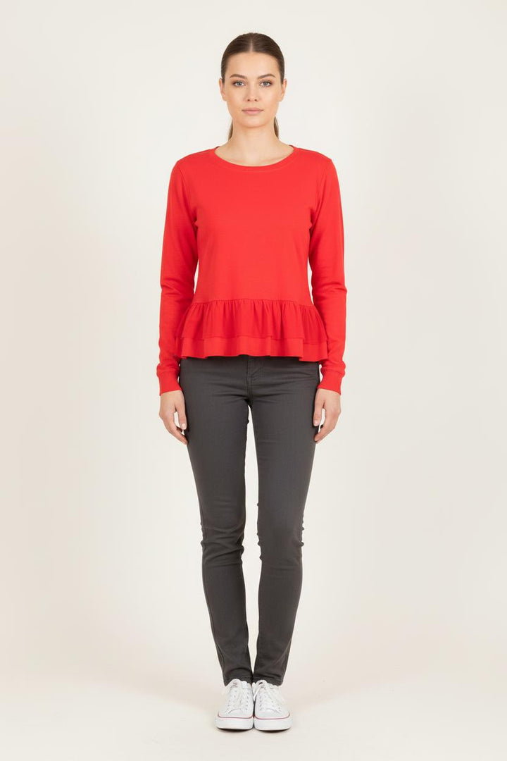Pull Rouge - Taille XS/34 de la marque Liu Jo | PARAD78476 - Vendu par Paradigme - Image 1