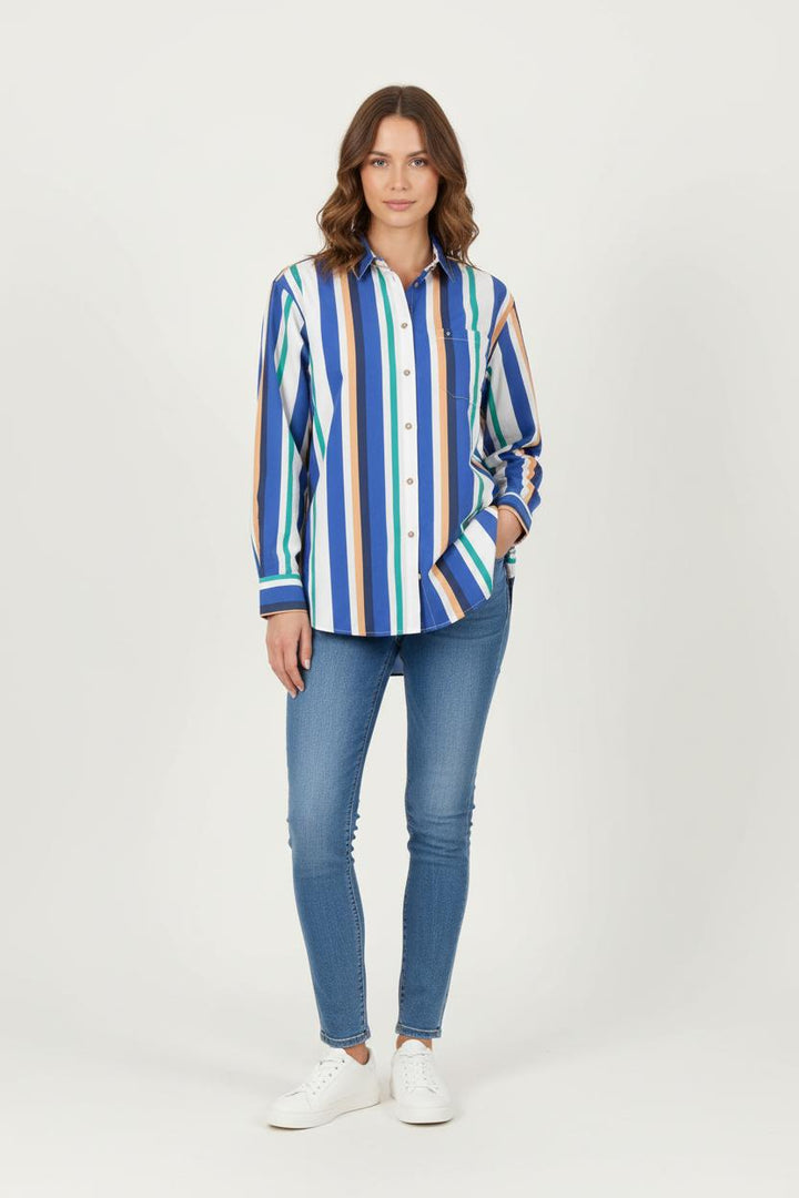 Chemise à Rayures Multicolore - Taille S/36 de la marque Sézane | PARAD78479 - Vendu par Paradigme - Image 1