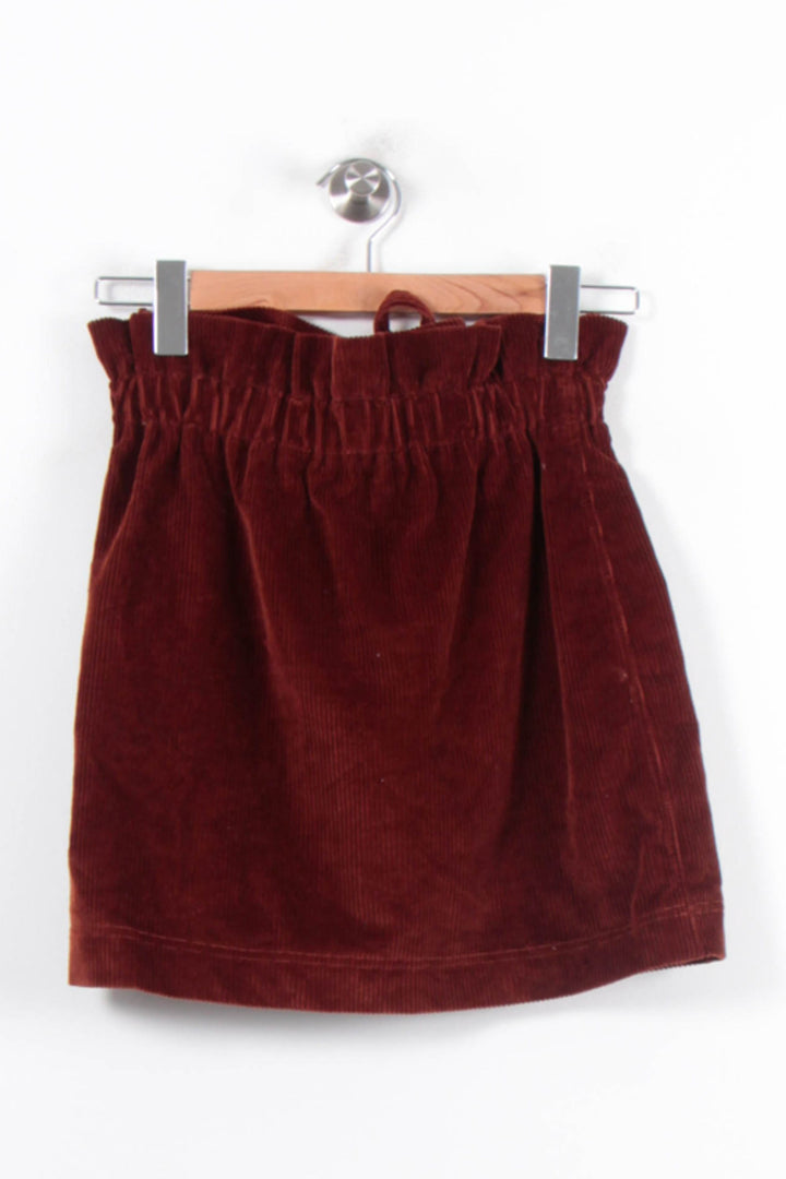Jupe Courte Marron - Taille S/36 de la marque Sézane | PARAD78480 - Vendu par Paradigme - Image 4