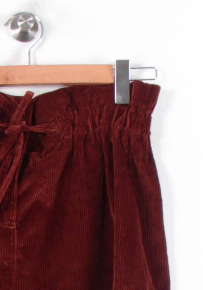 Jupe Courte Marron - Taille S/36 de la marque Sézane | PARAD78480 - Vendu par Paradigme - Image 3