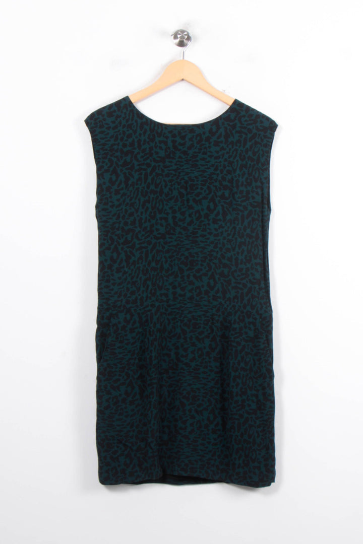 Robe Droite Noire et Verte - Taille S/36 de la marque Comptoir des Cotonniers | PARAD78485 - Vendu par Paradigme - Image 4