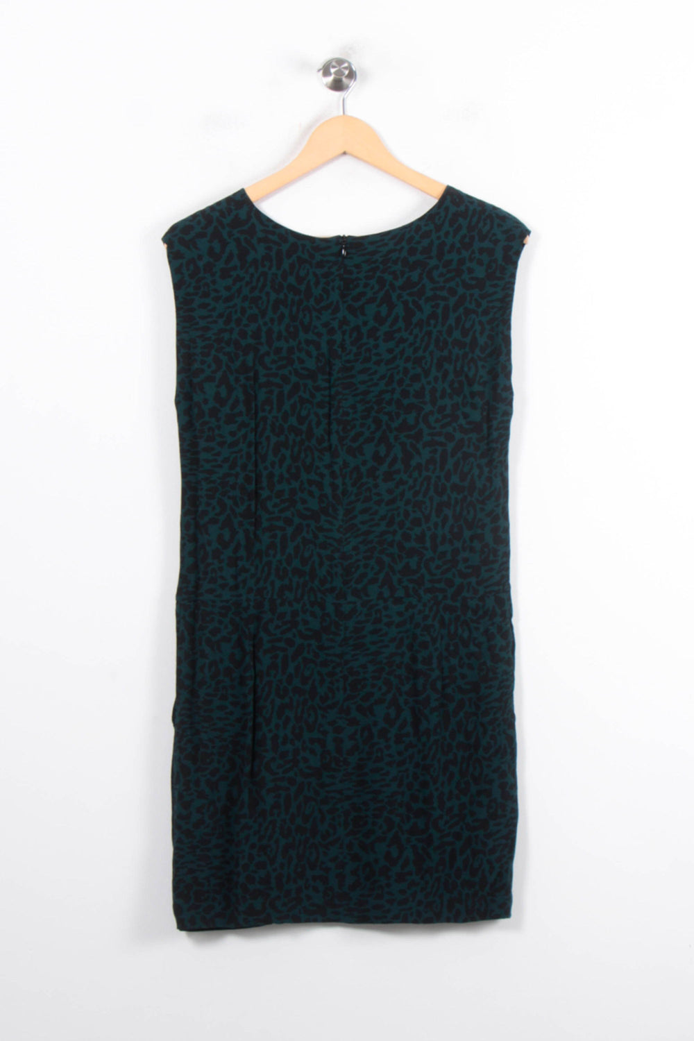 Robe Droite Noire et Verte - Taille S/36 de la marque Comptoir des Cotonniers | PARAD78485 - Vendu par Paradigme - Image 2