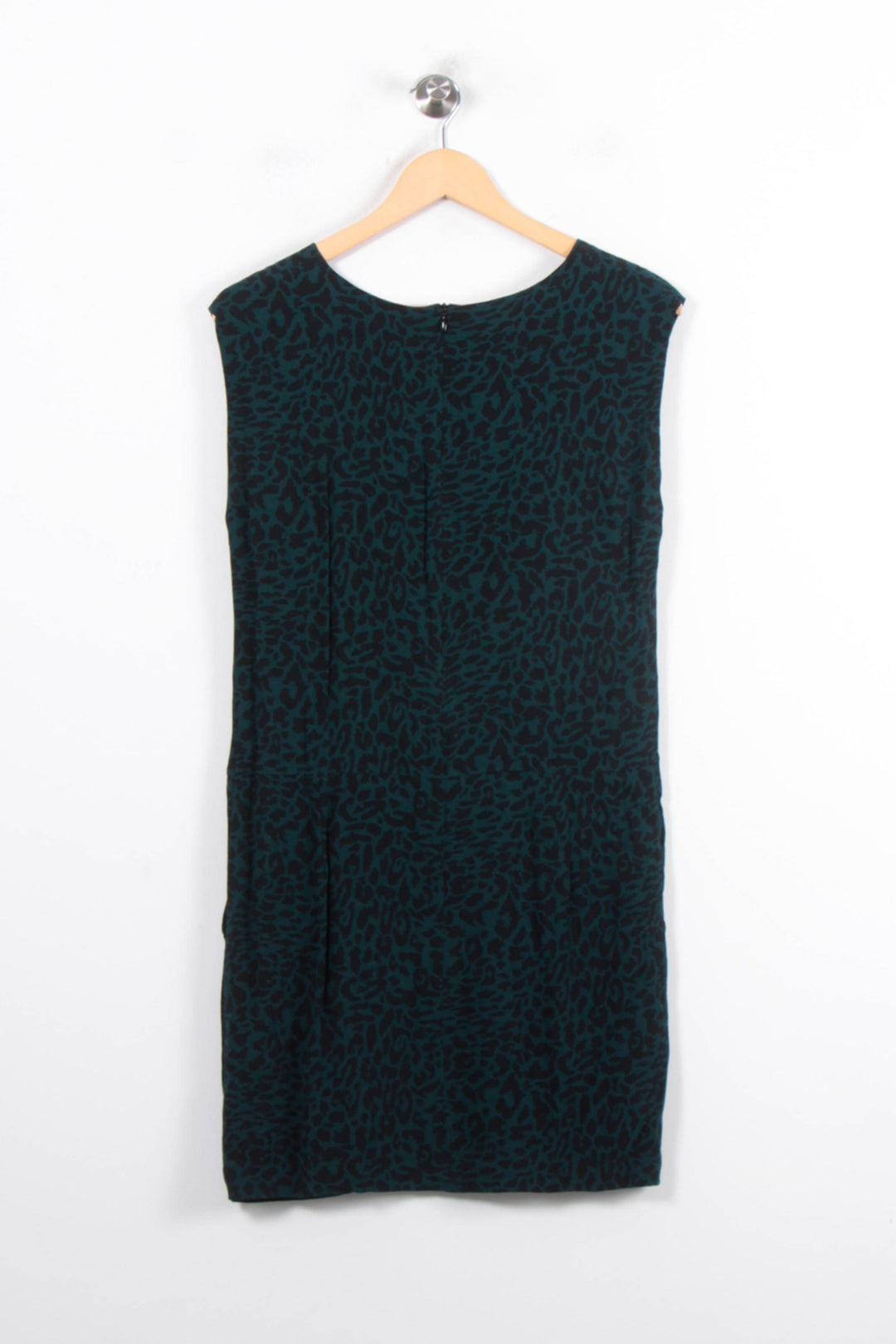 Robe Droite Noire et Verte - Taille S/36 de la marque Comptoir des Cotonniers | PARAD78485 - Vendu par Paradigme - Image 2