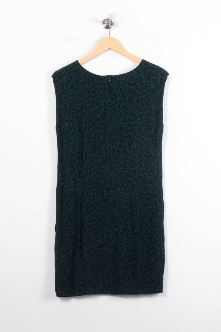 Robe Droite Noire et Verte - Taille S/36 de la marque Comptoir des Cotonniers | PARAD78485 - Vendu par Paradigme - Image 2