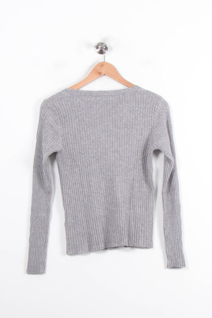 Cardigan Gris - Taille M/38 de la marque La Petite Etoile | PARAD78486 - Vendu par Paradigme - Image 4