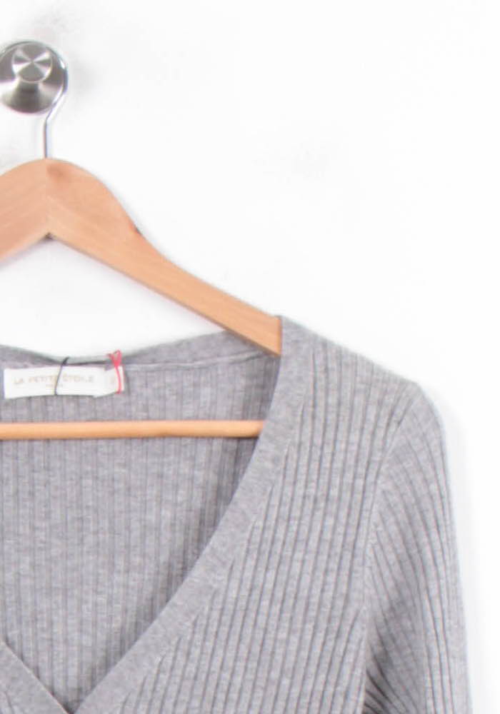 Cardigan Gris - Taille M/38 de la marque La Petite Etoile | PARAD78486 - Vendu par Paradigme - Image 3