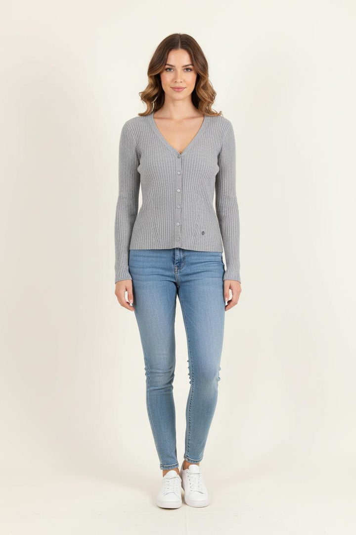 Cardigan Gris - Taille M/38 de la marque La Petite Etoile | PARAD78486 - Vendu par Paradigme - Image 1