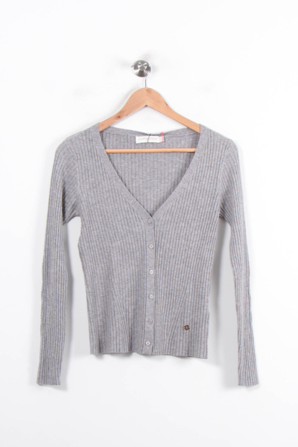 Cardigan Gris - Taille M/38 de la marque La Petite Etoile | PARAD78486 - Vendu par Paradigme - Image 2