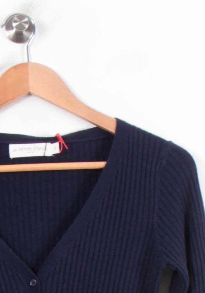 Cardigan Bleu - Taille M/38 de la marque La Petite Etoile | PARAD78487 - Vendu par Paradigme - Image 3
