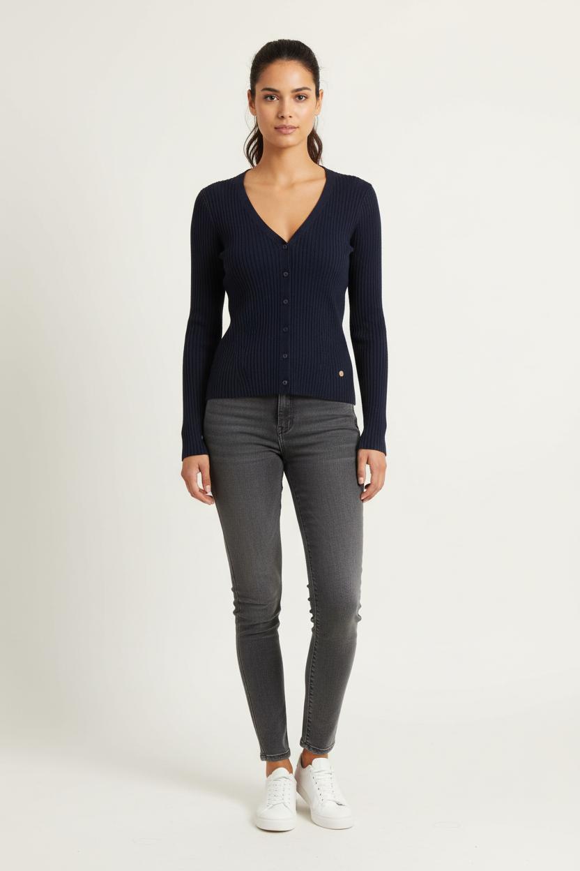 Cardigan Bleu - Taille M/38 de la marque La Petite Etoile | PARAD78487 - Vendu par Paradigme - Image 1
