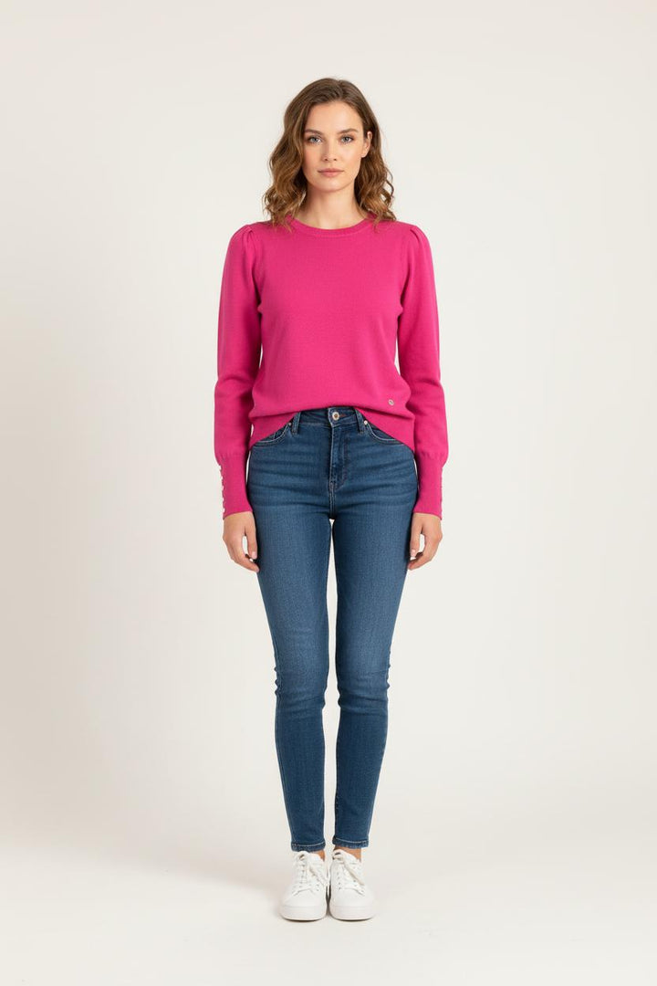 Pull Rose - Taille S/36 de la marque La Petite Etoile | PARAD78488 - Vendu par Paradigme - Image 1