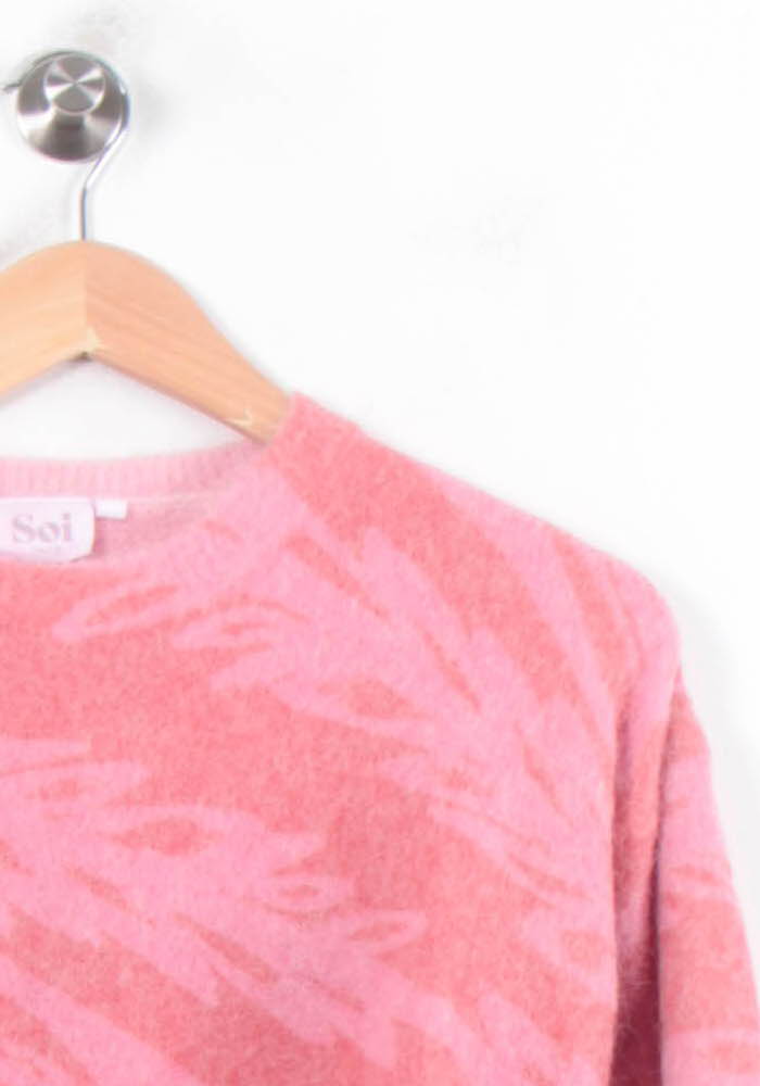 Pull Rose - Taille M/38 de la marque Soi Paris | PARAD78489 - Vendu par Paradigme - Image 3