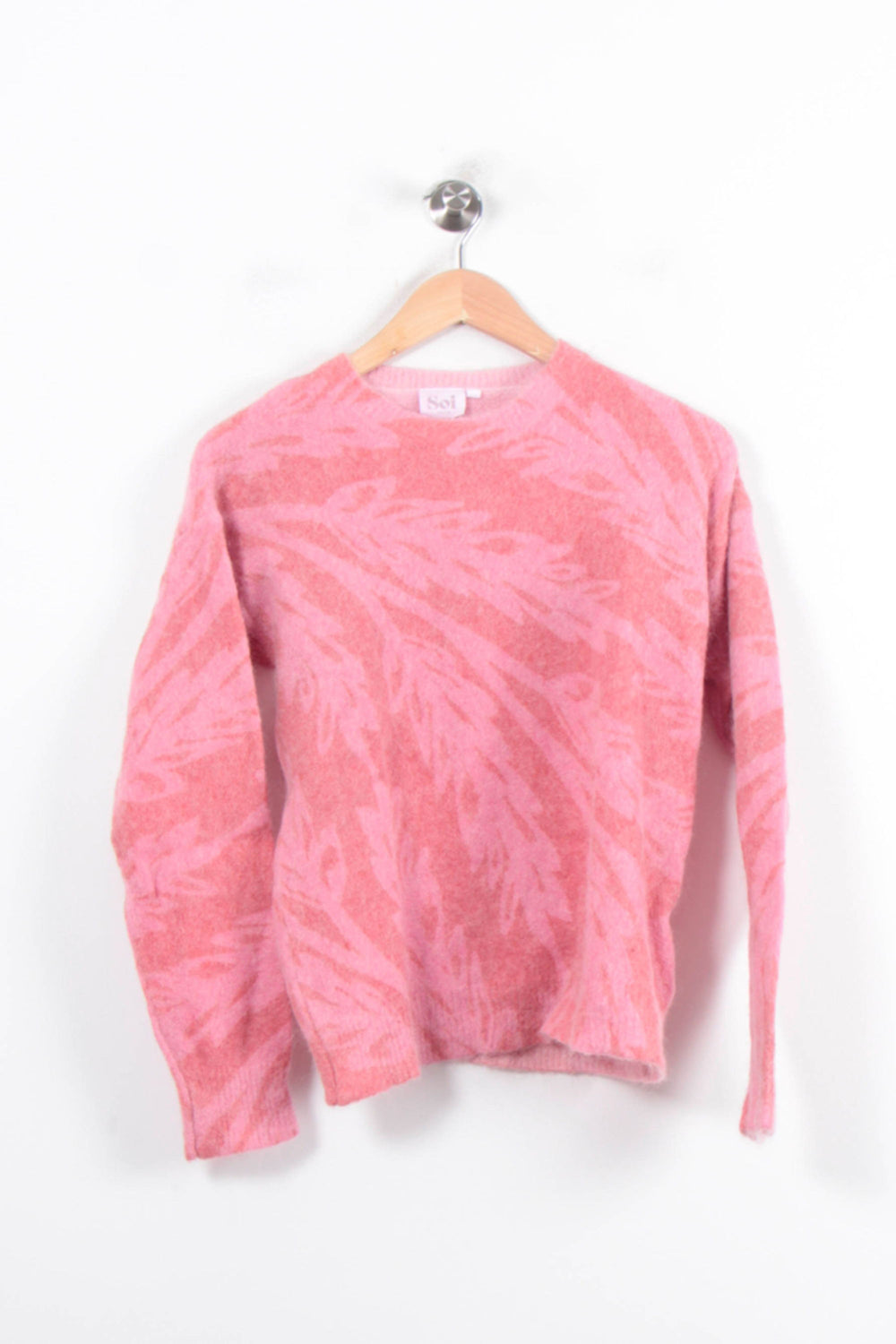 Pull Rose - Taille M/38 de la marque Soi Paris | PARAD78489 - Vendu par Paradigme - Image 2