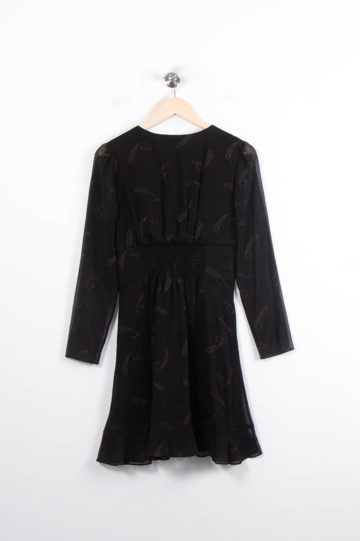 Robe Courte Noire - Taille M/38 de la marque The Kooples | PARAD78492 - Vendu par Paradigme - Image 4