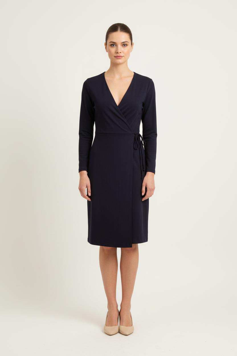Robe Portefeuille Bleue - Taille S/36 de la marque Filippa K | PARAD78495 - Vendu par Paradigme - Image 1