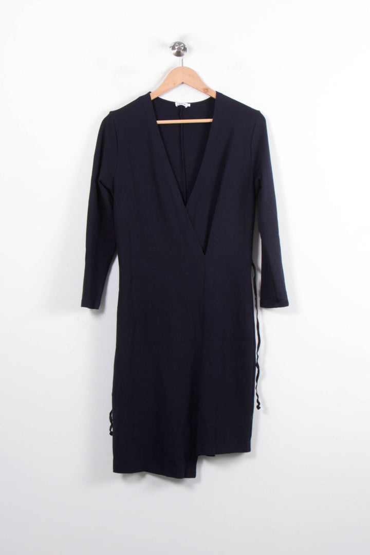 Robe Portefeuille Bleue - Taille S/36 de la marque Filippa K | PARAD78495 - Vendu par Paradigme - Image 2
