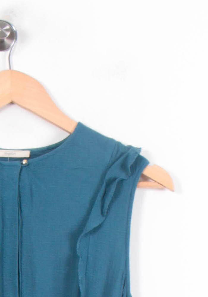 Robe Sans Manches Bleue - Taille XS/34 de la marque Sessùn | PARAD78496 - Vendu par Paradigme - Image 3
