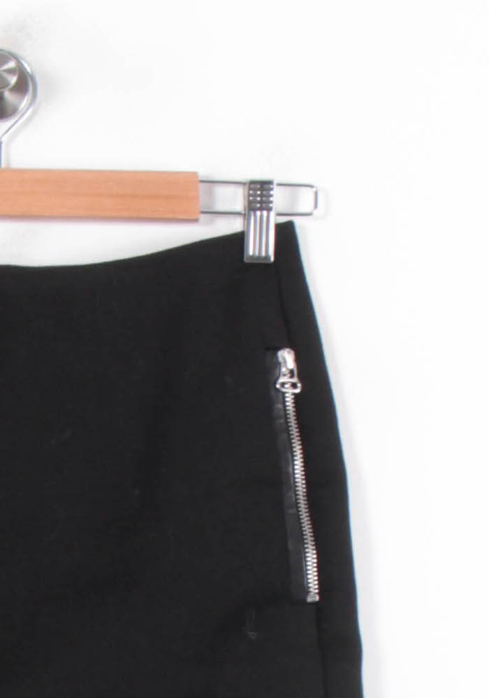 Jupe Droite Noire - Taille XS/34 de la marque Maje | PARAD78497 - Vendu par Paradigme - Image 3