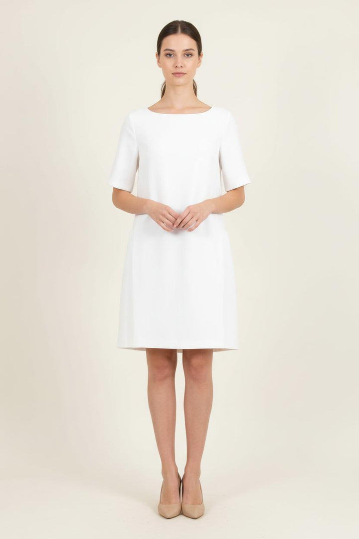 Robe Droite Blanche - Taille XS/34 de la marque ba&sh | PARAD78500 - Vendu par Paradigme - Image 1
