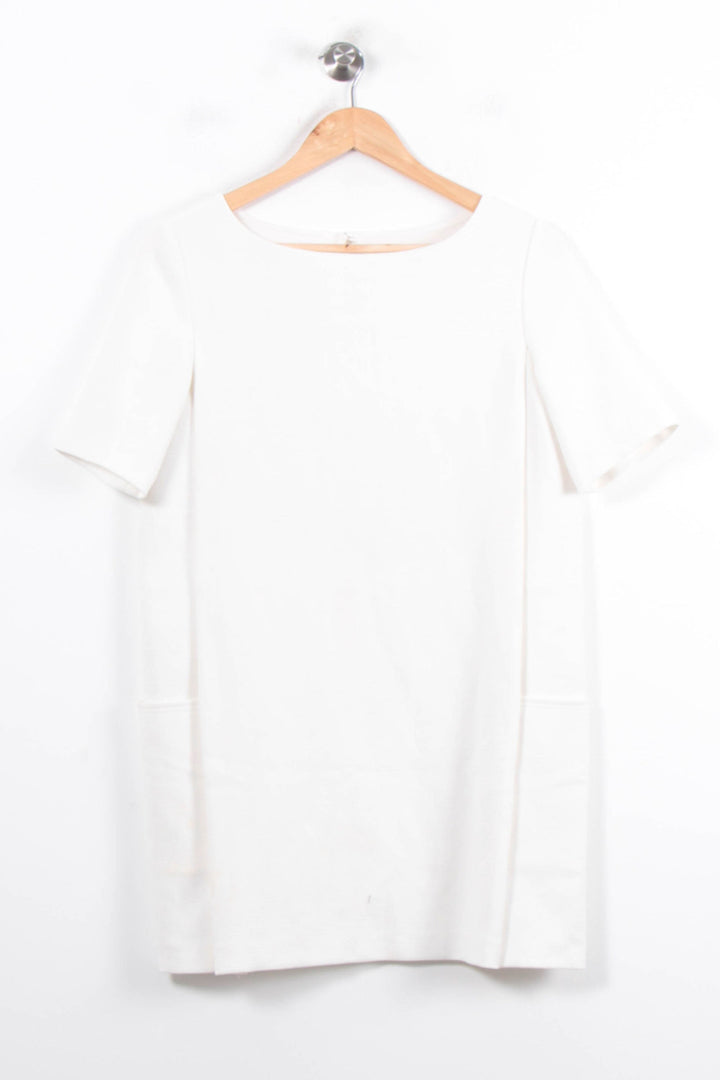 Robe Droite Blanche - Taille XS/34 de la marque ba&sh | PARAD78500 - Vendu par Paradigme - Image 2