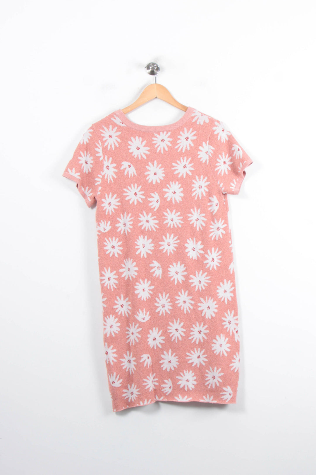 Robe T-shirt Rose et Blanche - Taille L/40 de la marque Des petits hauts | PARAD78502 - Vendu par Paradigme - Image 4