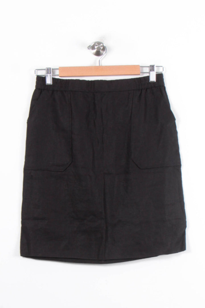 Jupe Courte Noire - Taille S/36 de la marque ZAPA | PARAD78508 - Vendu par Paradigme - Image 4