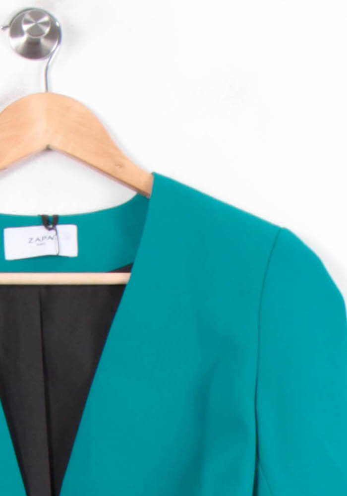 Veste Courte Verte - Taille S/36 de la marque ZAPA | PARAD78512 - Vendu par Paradigme - Image 3