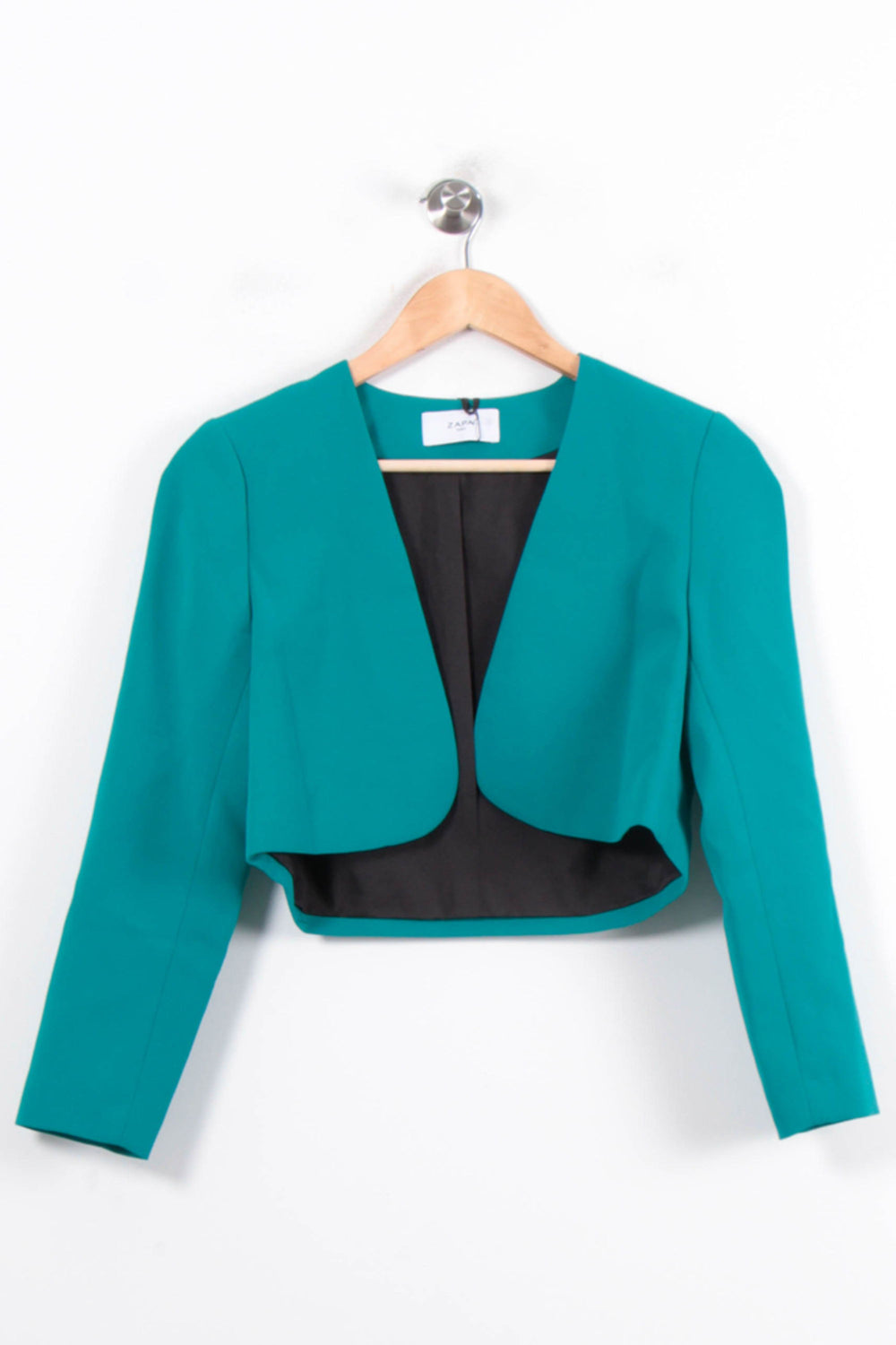 Veste Courte Verte - Taille S/36 de la marque ZAPA | PARAD78512 - Vendu par Paradigme - Image 2