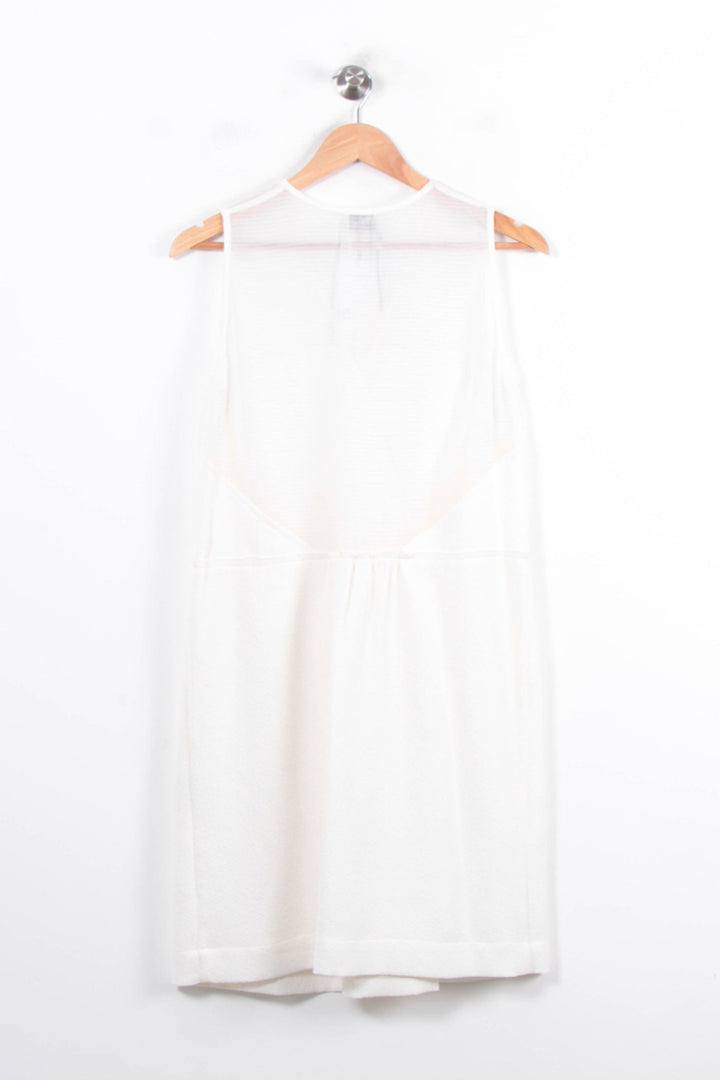 Robe Courte Blanche - Taille L/40 de la marque Stella Forest | PARAD78514 - Vendu par Paradigme - Image 4