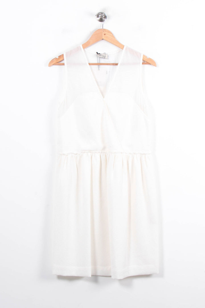 Robe Courte Blanche - Taille L/40 de la marque Stella Forest | PARAD78514 - Vendu par Paradigme - Image 2