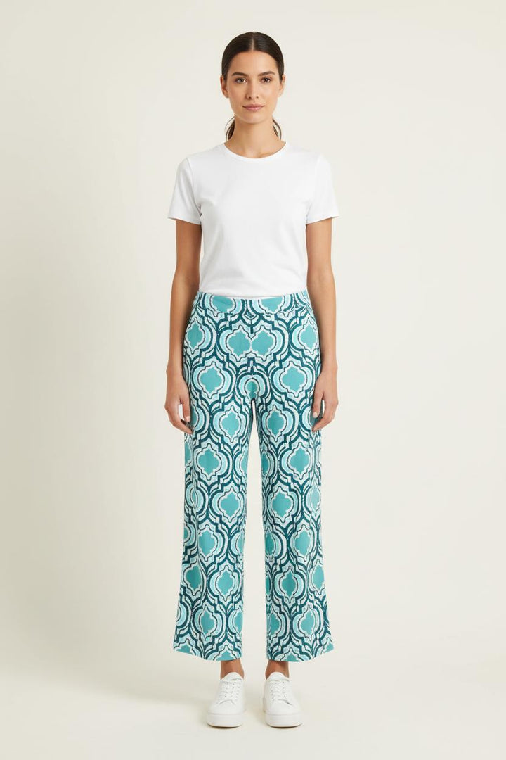 Pantalon Bleu et Blanc - Taille S/36 de la marque La Fée Maraboutée | PARAD78518 - Vendu par Paradigme - Image 1