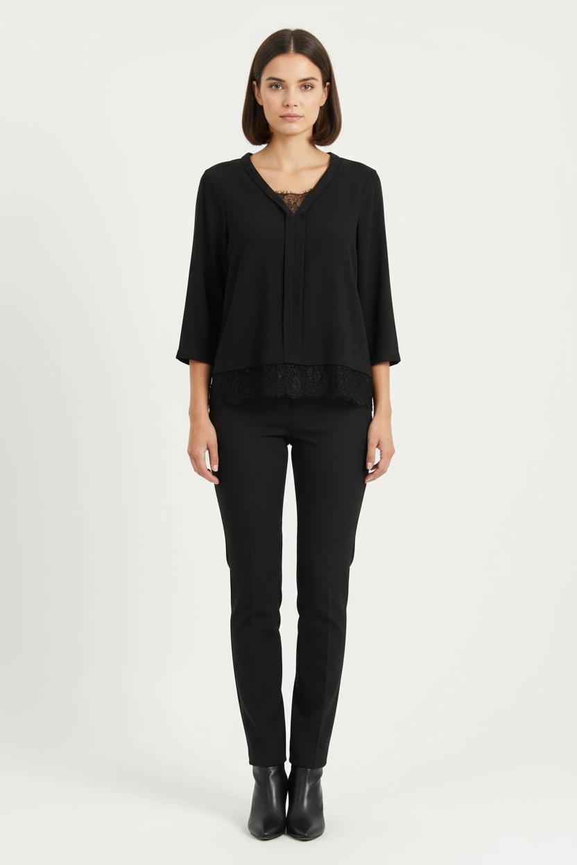 Blouse Noire - Taille XS/34 de la marque Liu Jo | PARAD78521 - Vendu par Paradigme - Image 1