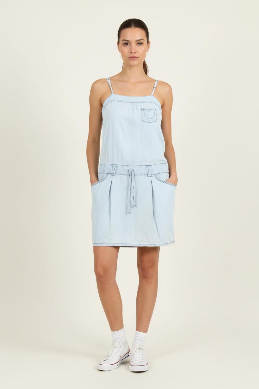 Robe Débardeur Bleue - Taille M/38 de la marque Sud express | PARAD78524 - Vendu par Paradigme - Image 1